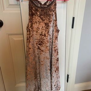 Velvet Sleeveless Dress